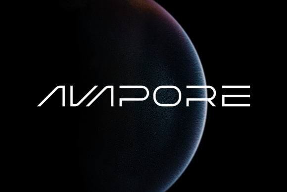 Avapore Font for Modern Editorial Design