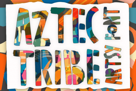 Aztec Tribe: The Whimsical Display Font for Modern Web Design