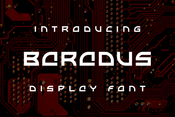 Baradus Display Font for Handmade Creations