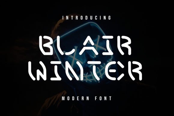 Blair Winter Font for Sharp, Modern Campaign Designs