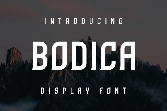 Bodica: The Display Font That Elevates Campaign Design