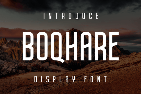 Boqhare Font Review and Free Download Guide