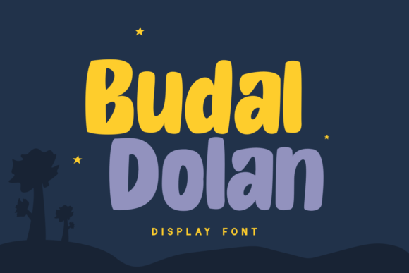 Budal Dolan: The Ultimate Display Font for Bold Designs