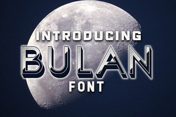 Bulan: A Decor Typeface for Bold Branding