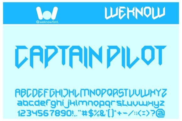 Captain Pilot: The Modern Display Font for Standout Branding