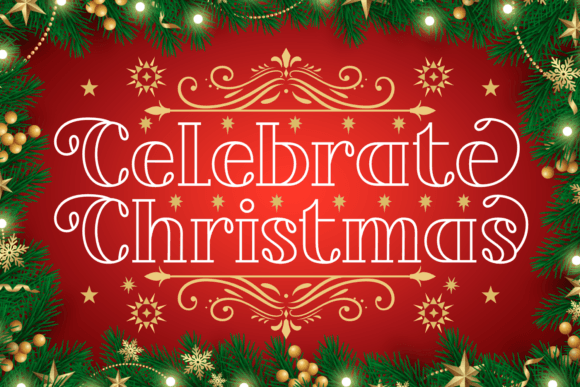 Celebrate Christmas: The Perfect Display Font for Festive Web Design