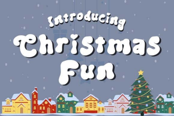 Christmas Fun Duo: A Festive Font for Business Branding