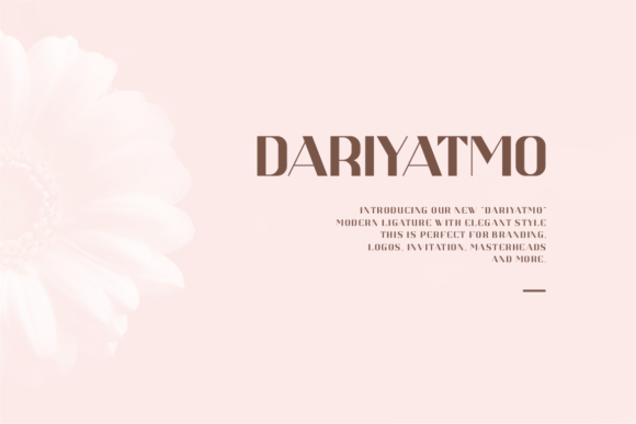 Dariyatmo: A Display Font That Elevates Campaign Design