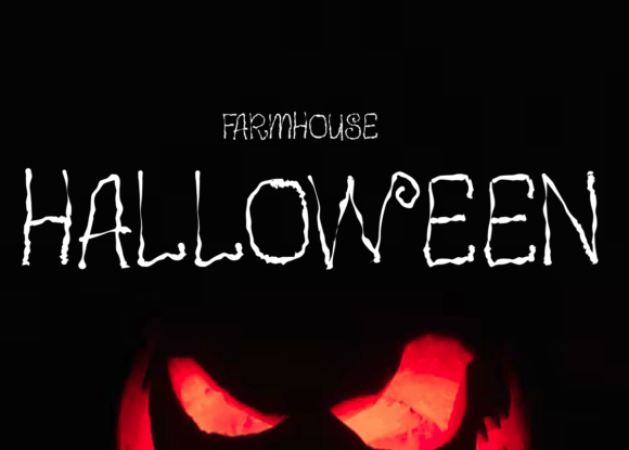 Farmhouse Halloween: The Ultimate Spooky Display Font