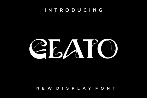 Geato: A Display Font That Elevates Handmade Creations