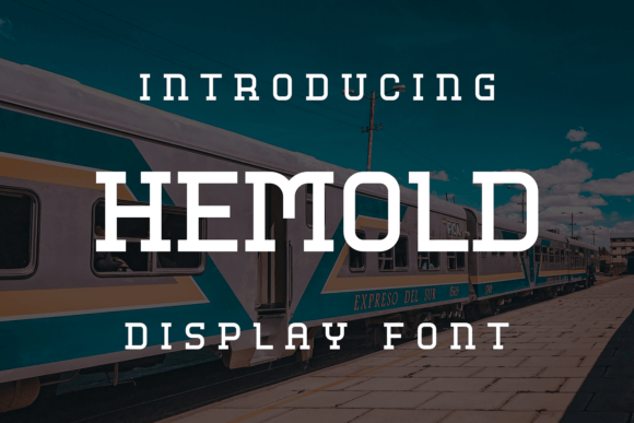 Hemold: A Cool Display Font for Editorial Projects