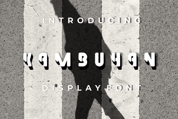 Kambuhan: The Modern Display Font for Authentic Branding