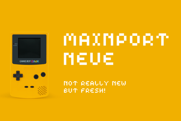 Mainport Neue Display Font for Creative Campaigns