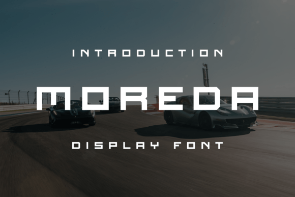 Moreda: A Modern Display Font for Bold Branding