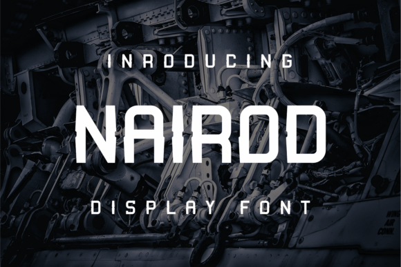 Nairod Display Font for Eye-Catching Branding