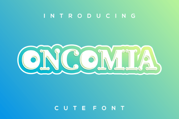Oncomia: A Modern Display Font for Impactful Campaigns