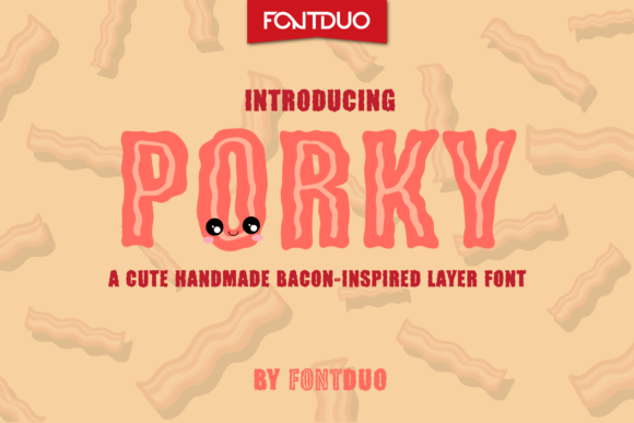 Porky: A Handmade Display Font for Engaging Web Design