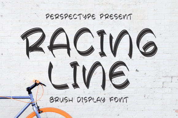 Racing Line: The Modern Brush Display Font for Digital Brands