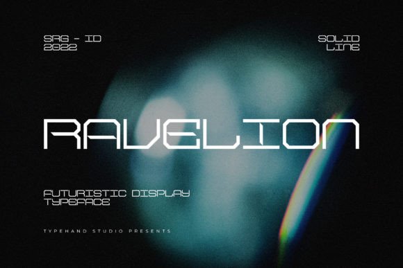 Ravelion: The Modern Display Font for Bold Brand Identity