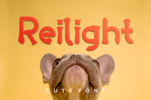 Reilight: A Cool Display Font for Polished Branding