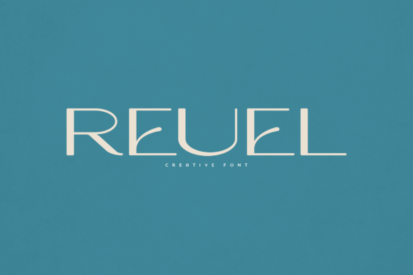 Reuel Font for Branding and Display Needs