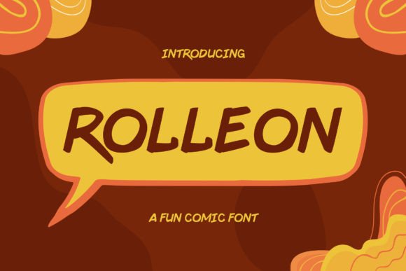 Rolleon: The Fun Comic Display Font for Standout Campaigns
