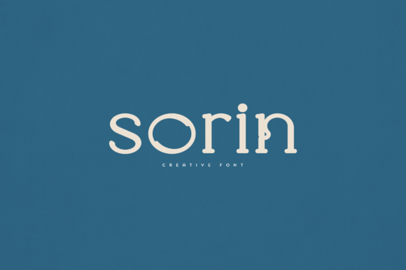 Sorin – A Display Font for Elegant Web Typography