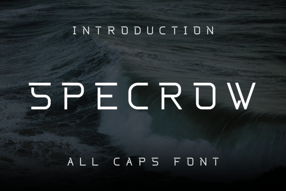 Specrow: A Cool Display Font That Elevates Your Brand Visuals