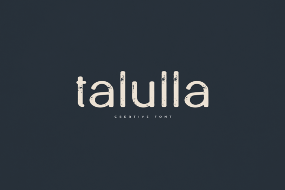 Talulla Font for Elegant Branding and Display Design