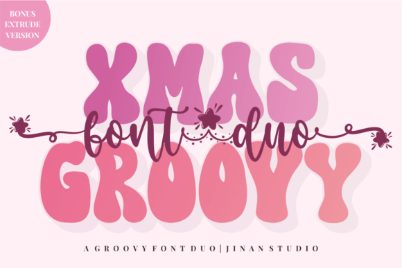 Xmas Groovy Duo: The Perfect Typeface for Festive Campaigns